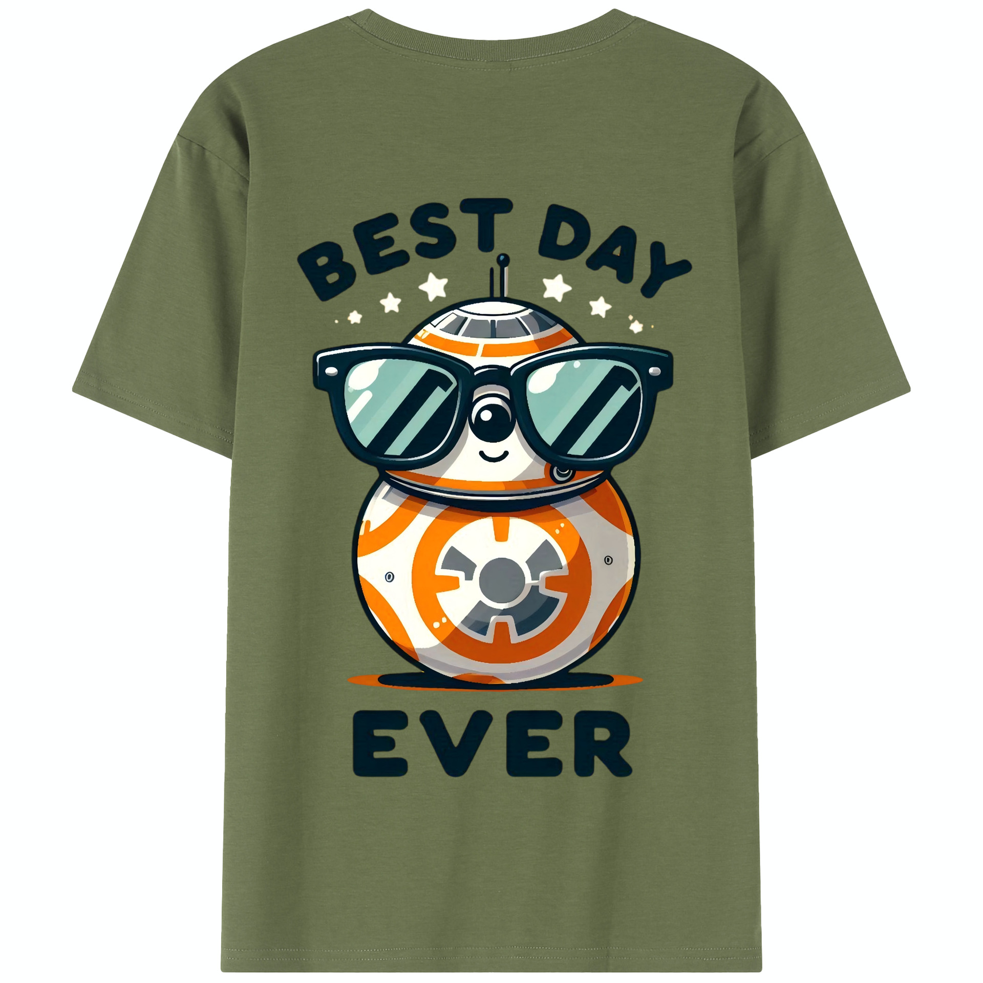 （画像用） スター・ウォーズ Star Wars 綿100％半袖Tシャツ（背面プリント）